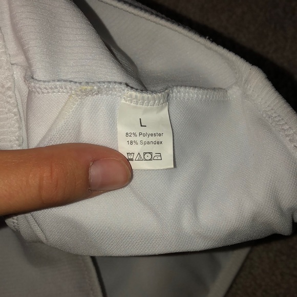 strapless white bathing suit top!!! - Picture 2 of 2